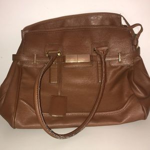 Large Brown Leather Purse